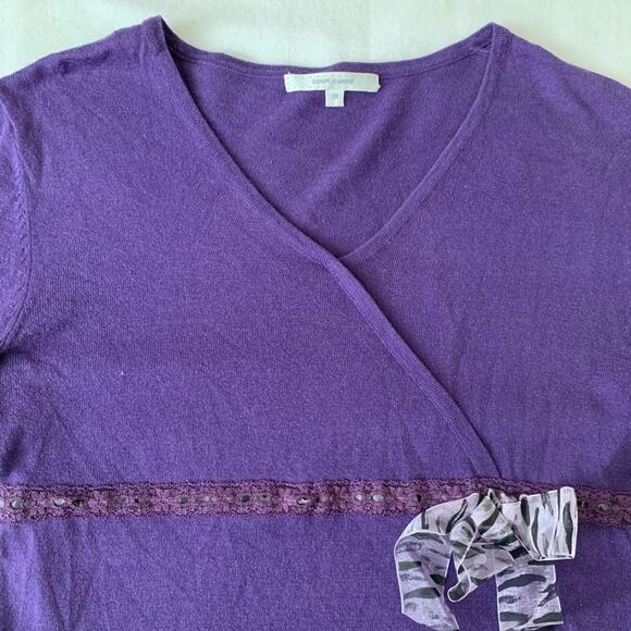 Cour carrée purple sweater - Picture 4 of 6